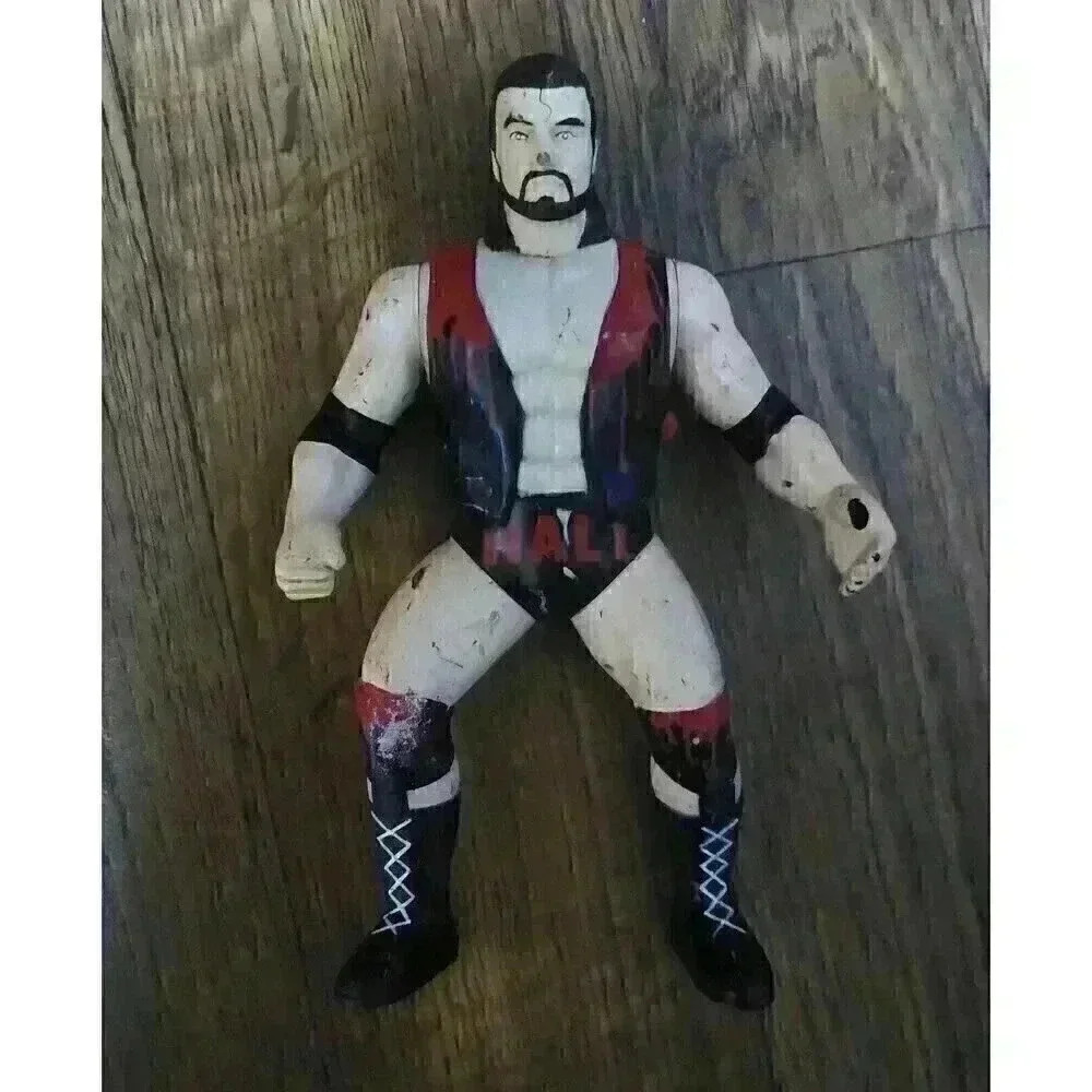 1997 WCW Scott Hall 8504 Wrestling Figure Collectable Toy Vintage